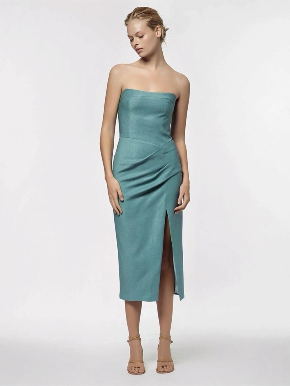 Manning Cartell Strapless Midi Dress